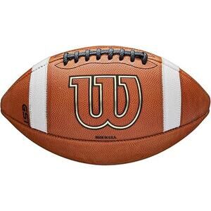 Wilson GST Leather Official Game Football Durable High Quality Outdoor Use